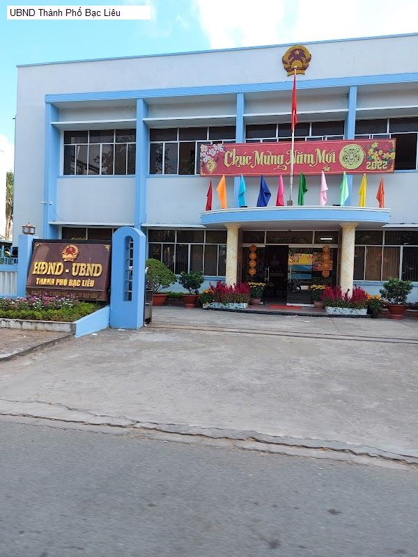 UBND Thành Phố Bạc Liêu