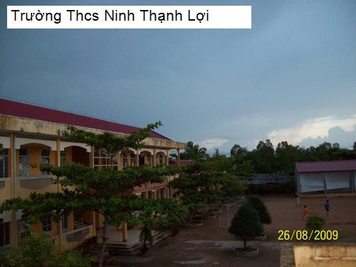 Trường Thcs Ninh Thạnh Lợi