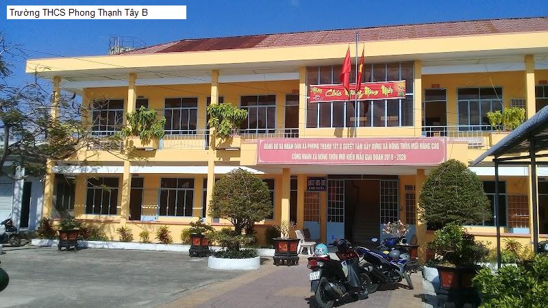 Trường THCS Phong Thạnh Tây B