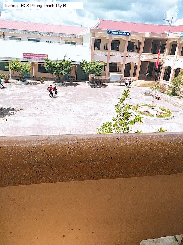Trường THCS Phong Thạnh Tây B