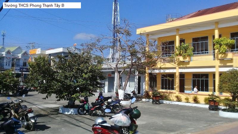 Trường THCS Phong Thạnh Tây B