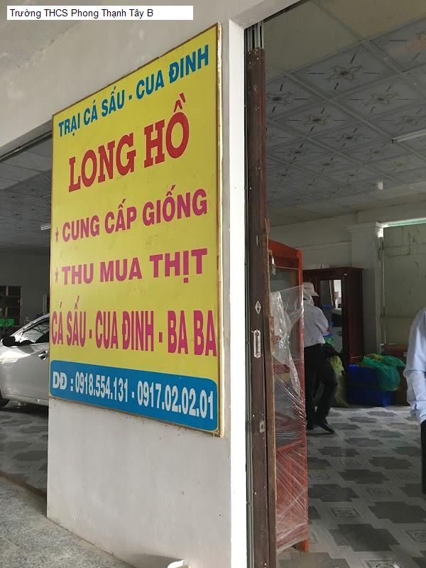 Trường THCS Phong Thạnh Tây B