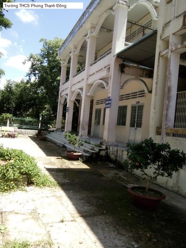 Trường THCS Phong Thạnh Đông