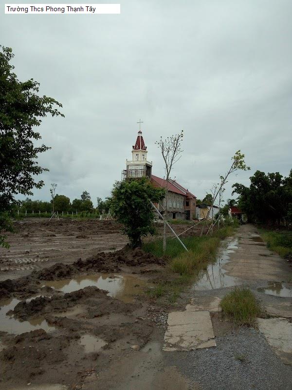 Trường Thcs Phong Thạnh Tây