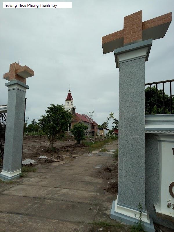 Trường Thcs Phong Thạnh Tây