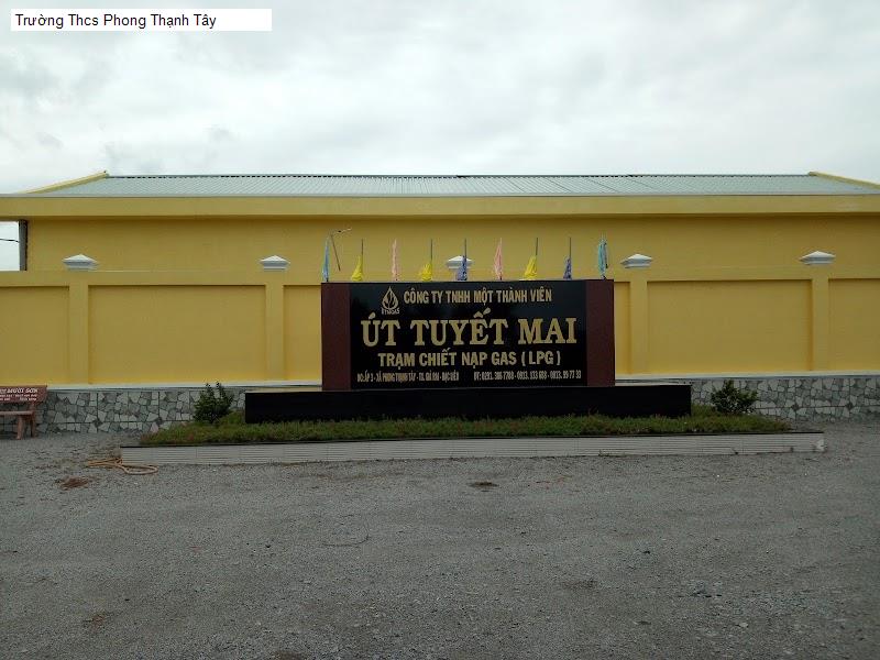 Trường Thcs Phong Thạnh Tây