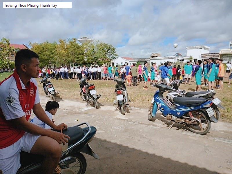 Trường Thcs Phong Thạnh Tây