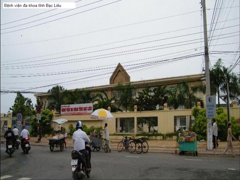 Bệnh viện đa khoa tỉnh Bạc Liêu