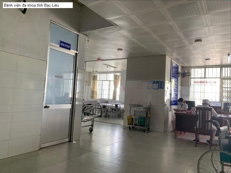 Bệnh viện đa khoa tỉnh Bạc Liêu