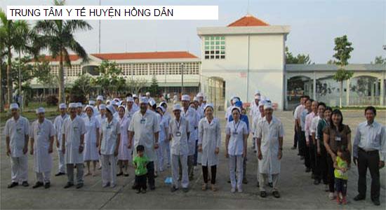 TRUNG TÂM Y TẾ HUYỆN HỒNG DÂN