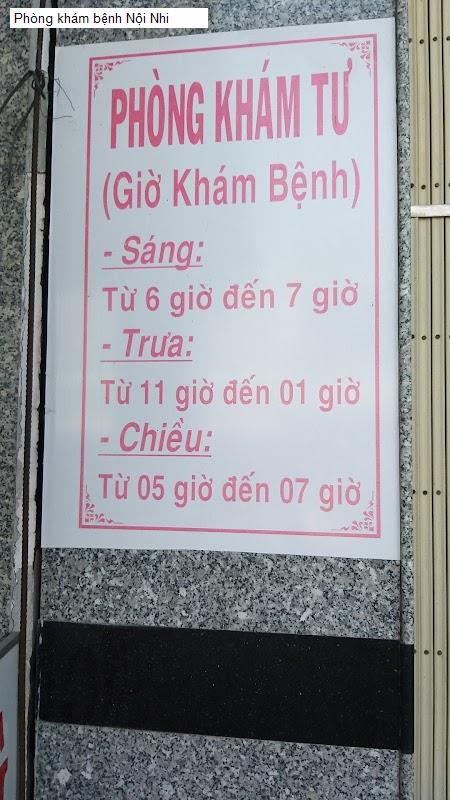 Phòng khám bệnh Nội Nhi