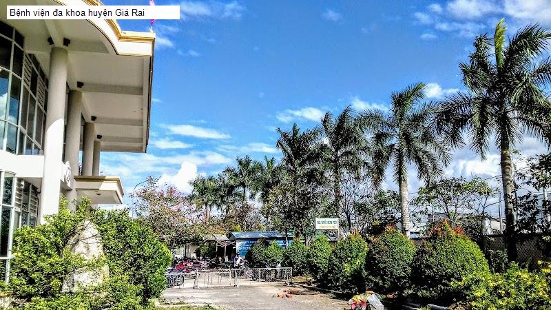 Bệnh viện đa khoa huyện Giá Rai